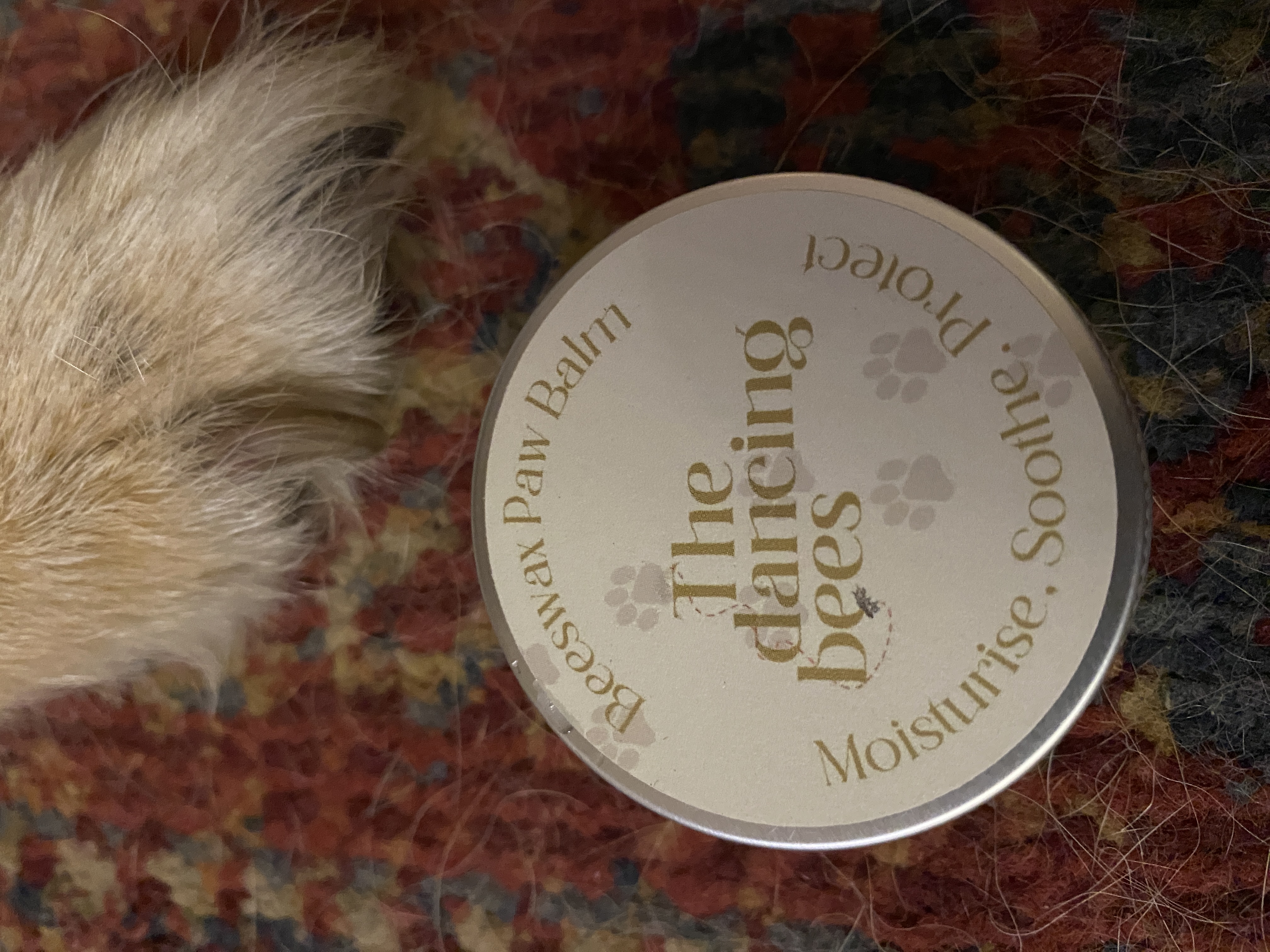 Dog paw and nose balm
